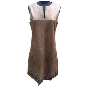 Elie Tahari leather dress